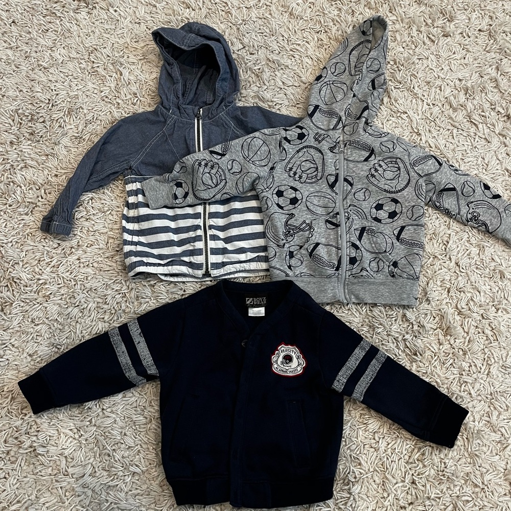 Boys Jackets 2T, 3T